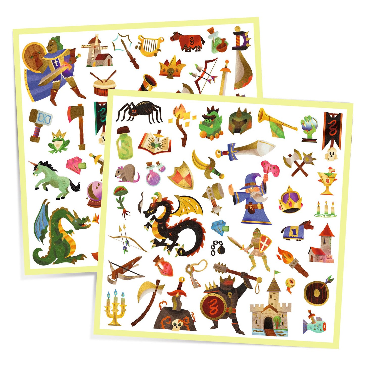 Stickers, Medieval Fantasy - Djeco