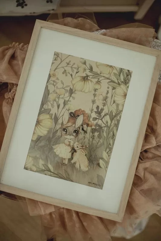 Poster, Miss Mary 21X30 cm - Mrs Mighetto