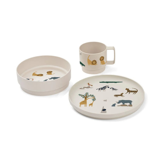 Archi Tableware Set, All Together / Sandy