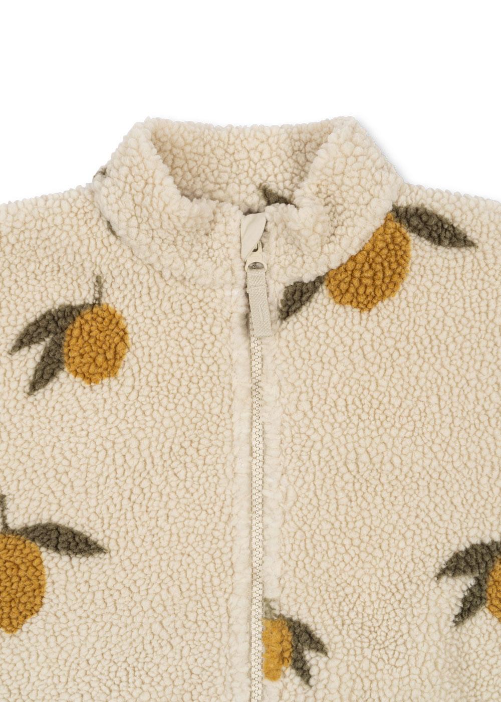 Jody Teddy Jacket Grs, Mon Grand Citron Sage