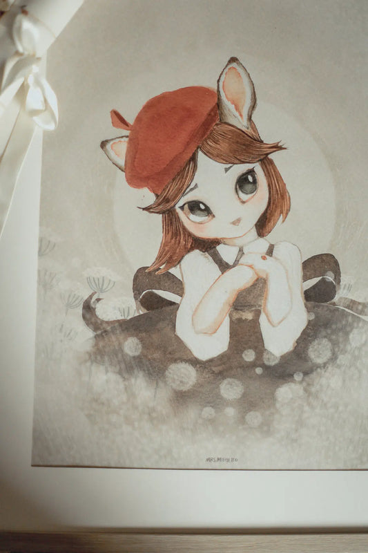 Poster, Miss Ester 50X70 cm - Mrs Mighetto