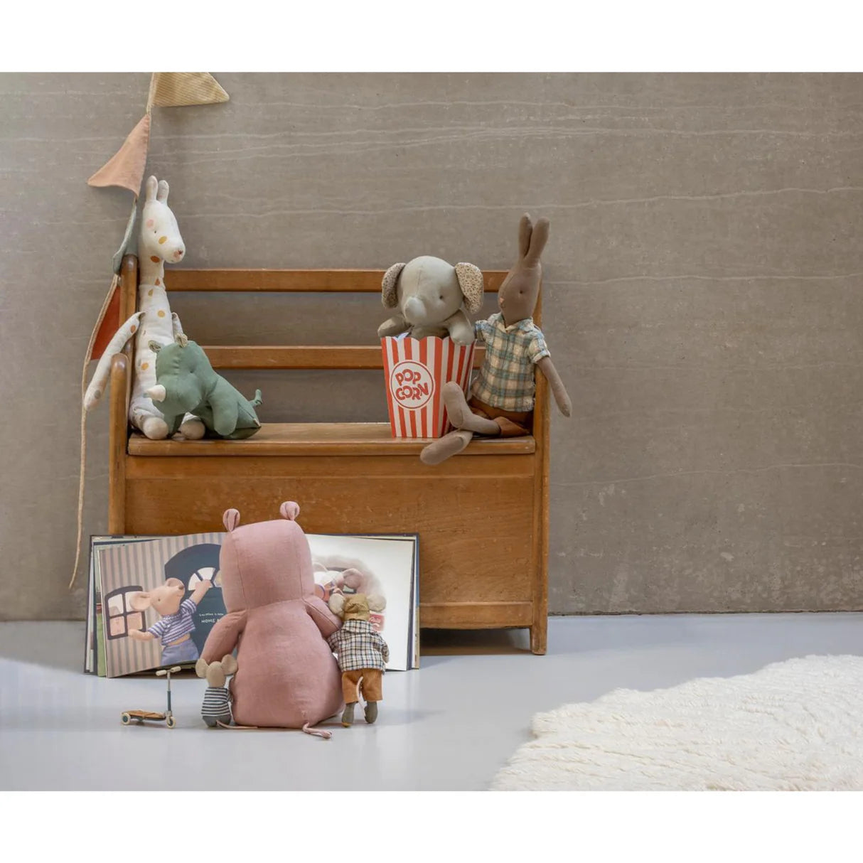 Mjukisdjur, Safari Friends, Mini Elefant 12 cm - Maileg