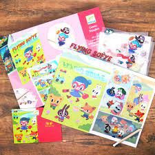 Dekaler, Flying Sofye, Skrapa för att Överföra - Djeco