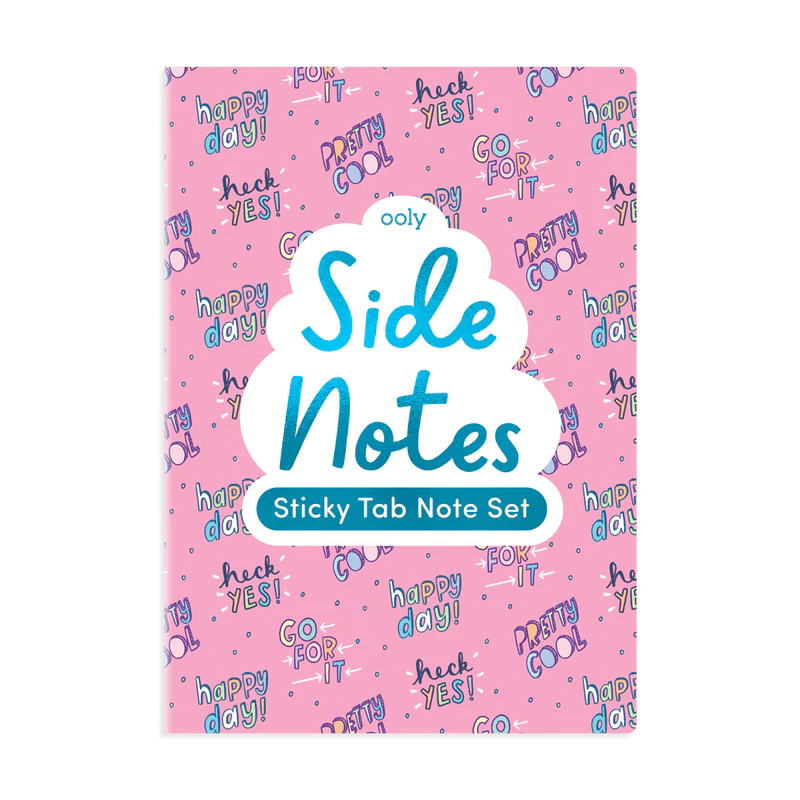 Postit-lappar, Side notes sticky tab note pad, Make Magic - Ooly