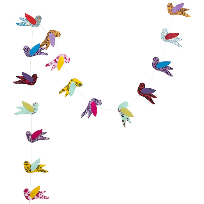 BIRD Girlang, olika färger - Afroart