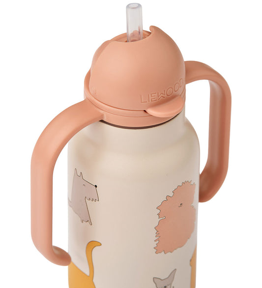 Vattenflaska 250 ml, Kimmie, Katt & Hund, Sandy - Liewood