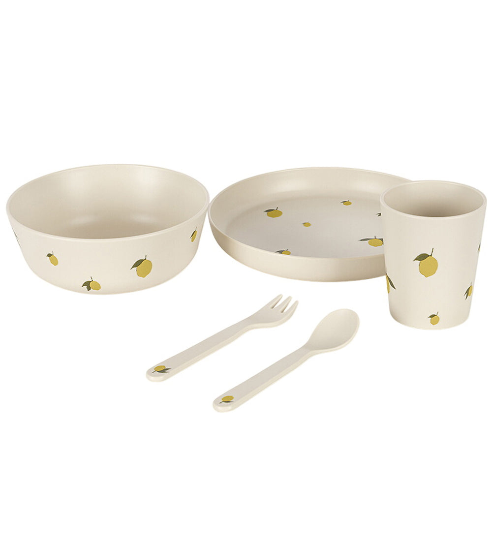 Dinner Set, Matset, Lemon - Konges Sløjd