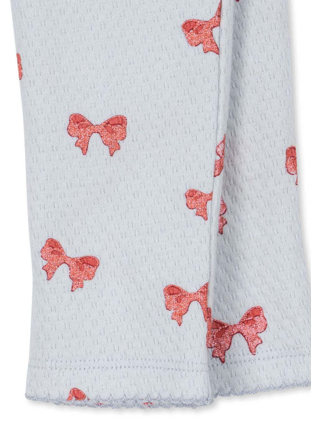 Sui Frill Pants GOTS, Rosia Blue Bow - Konges Sløjd