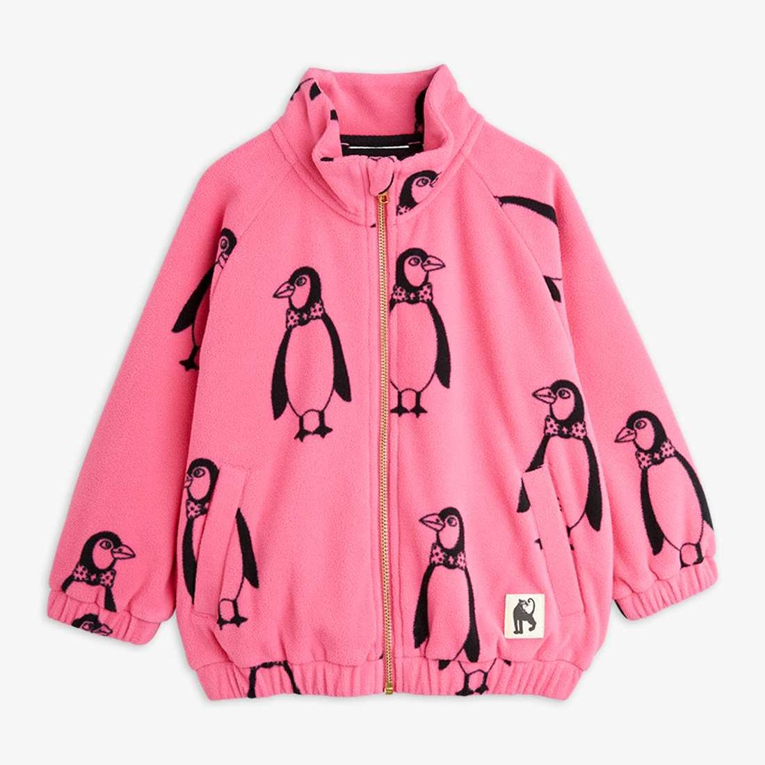 Penguin Fleece Jacket, Pink