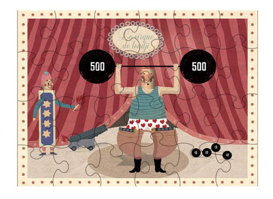 Pussel, Starke man, 24 bitar