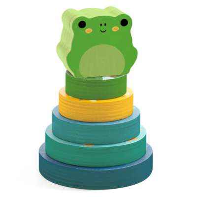 Puzz & Stack, Rainbow, 2-i-1 Stapeltorn och Pussel