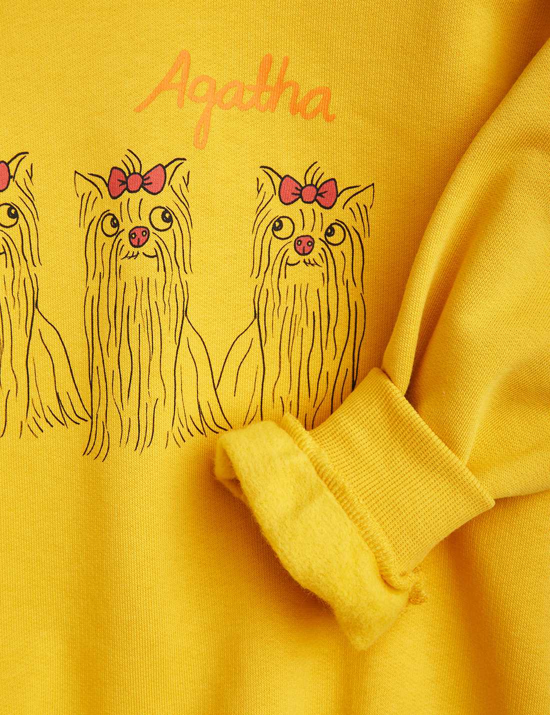 Agatha Dogs SP Sweatshirt, Yellow