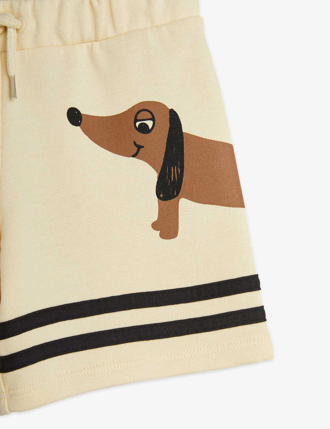 Dog SP Striped Sweatshorts, Beige