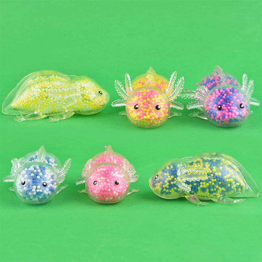 Squeeze Axolotl/Klämleksak 10 cm - Robetoy
