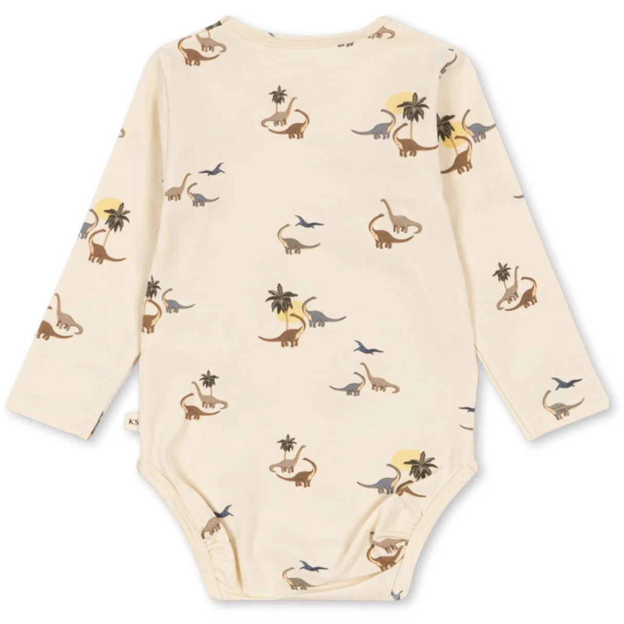 Basic, Baby, Långärmad Body GOTS, Kubi - Konges Sløjd