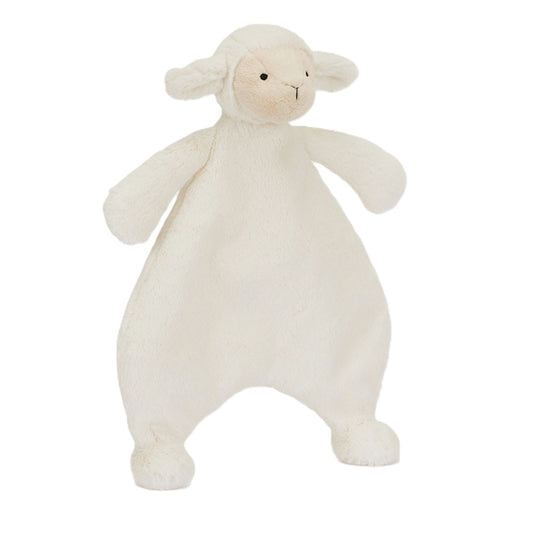 Snuttefilt, Bashful Lamb Comforter - Jellycat