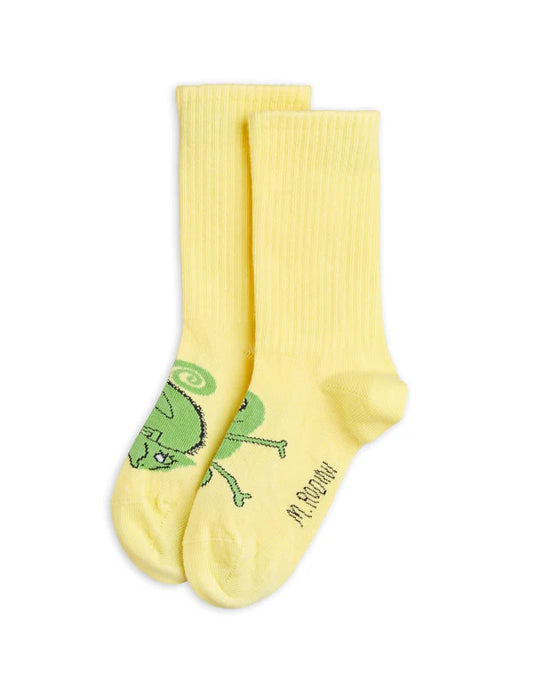 Lizard socks 1-pack yellow