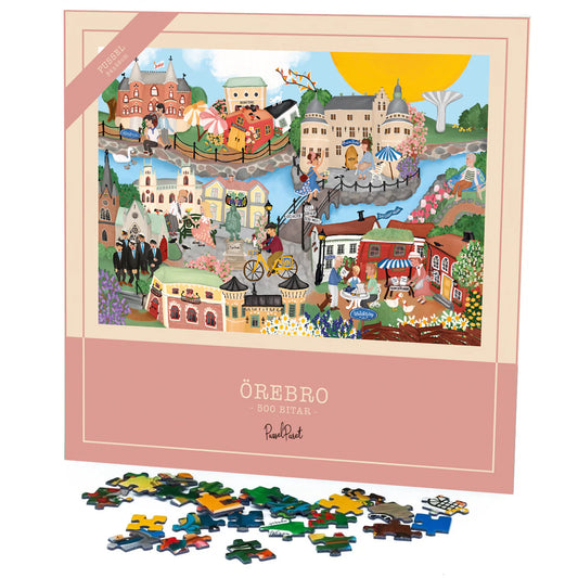 Pussel, Örebro, 500 Bitar - Pusselparet