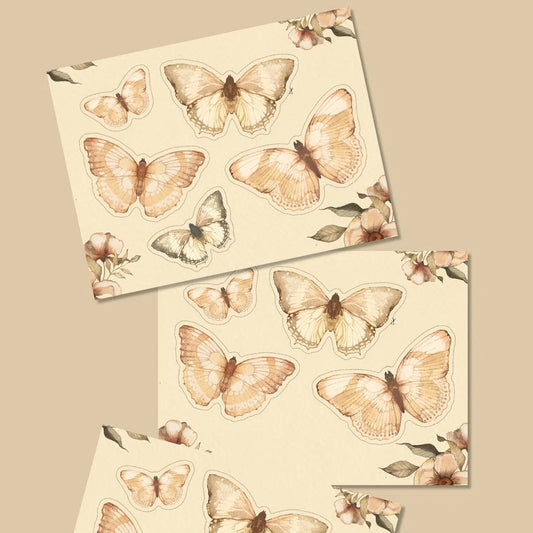 DIY Paper Friends, Fjärilar - Mrs Mighetto