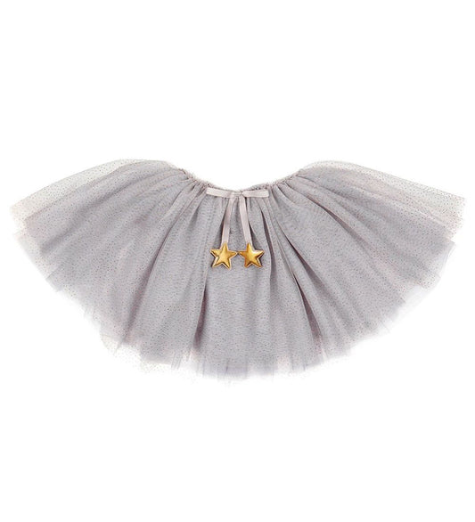 Tyllkjol Grå med guldprickar - Mimi & Lula