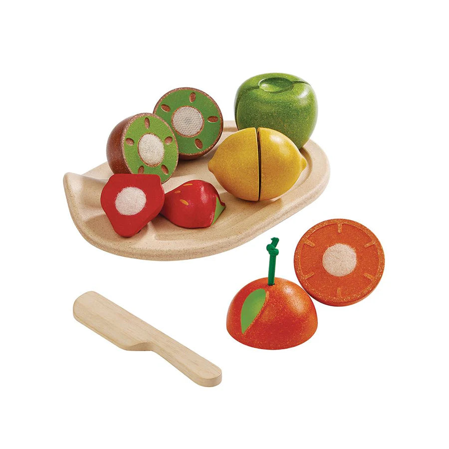 Fruktbricka, Assorted Fruit Set - PlanToys
