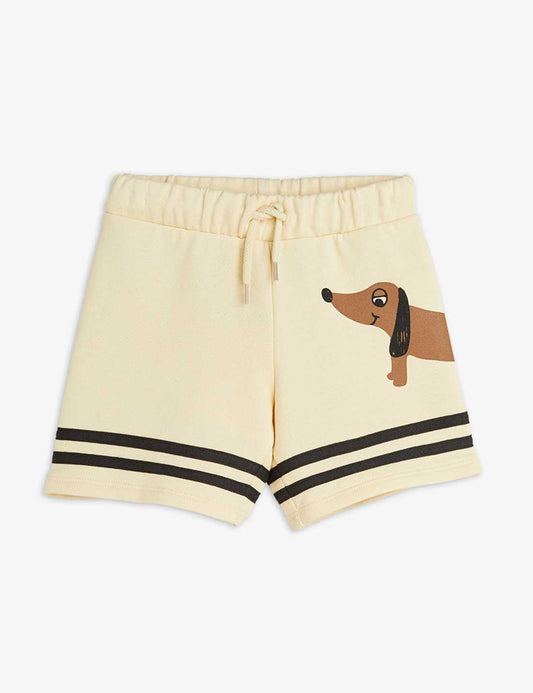 Dog SP Striped Sweatshorts, Beige