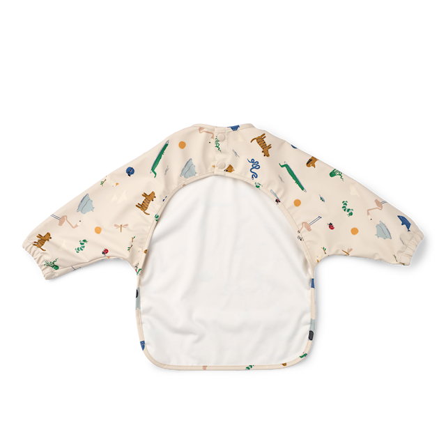 Haklapp, Merle Printed Cape Bib, Around The World/Sandy - Liewood