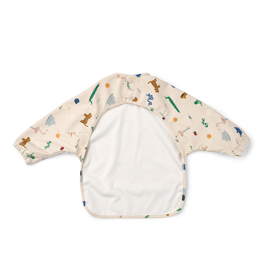 Haklapp, Merle Printed Cape Bib, Around The World/Sandy - Liewood