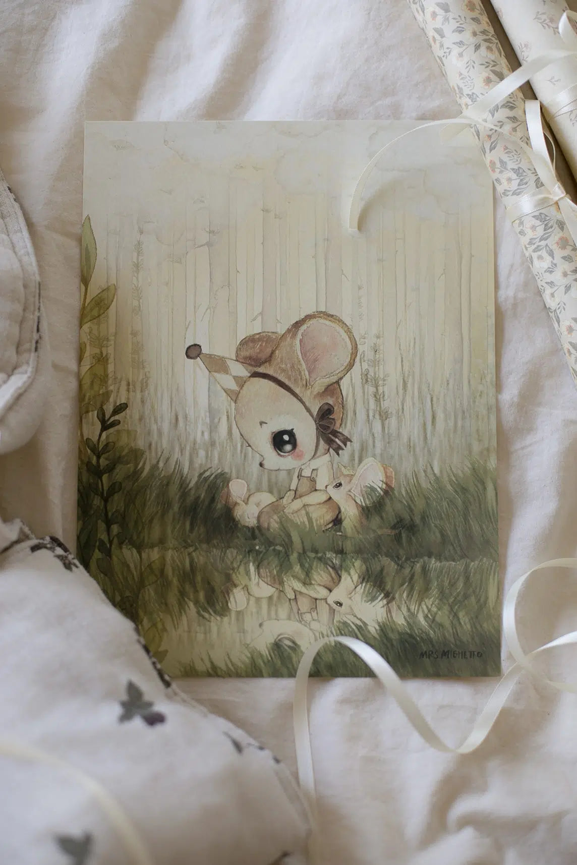 Poster, Mr Morris, 21x30 - Mrs Mighetto