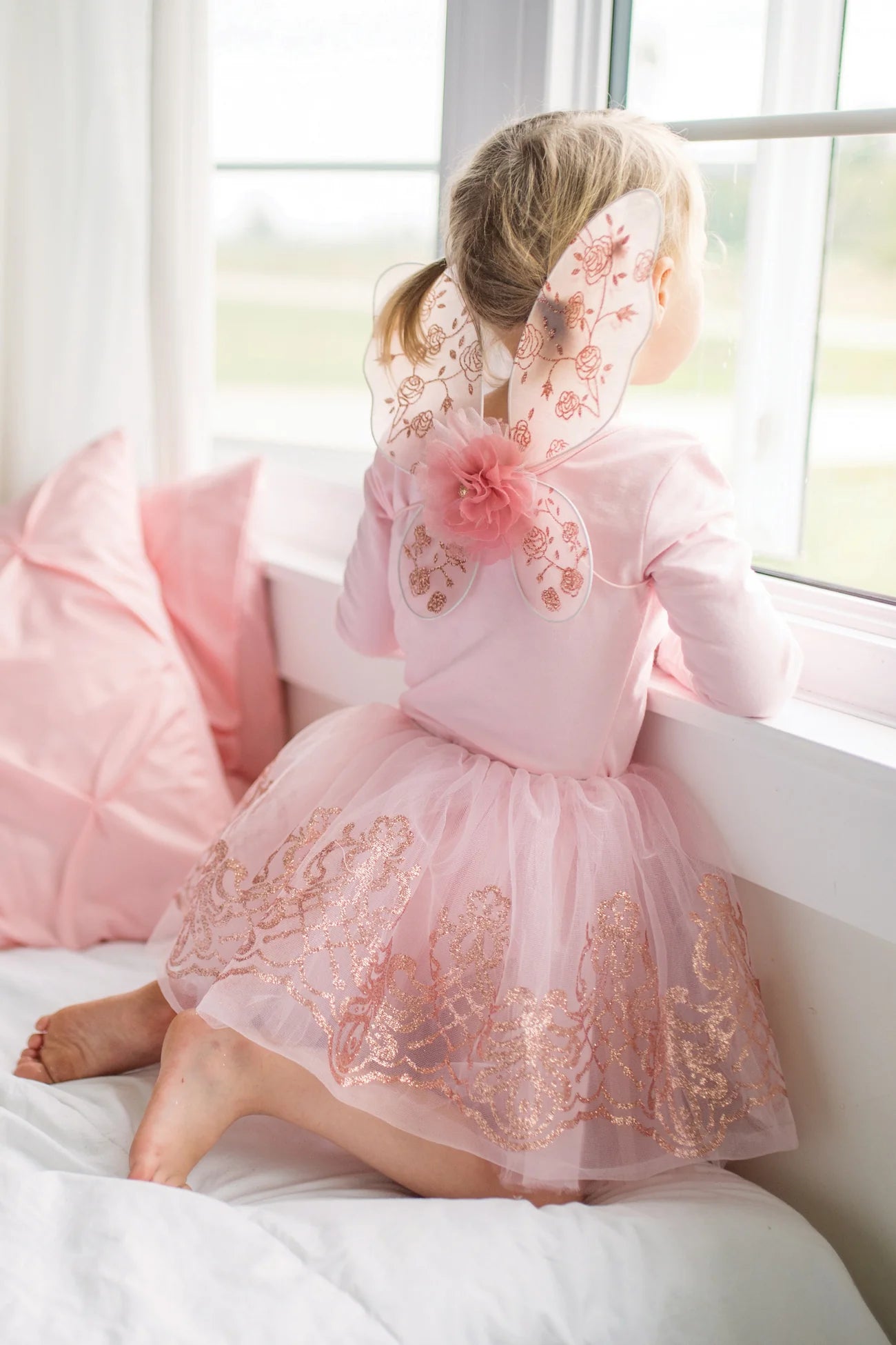 Rose Gold Wings Tutu