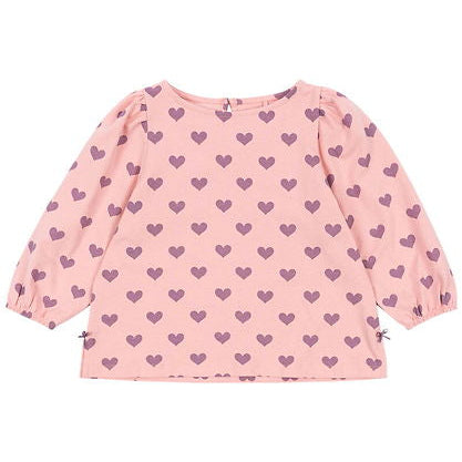 Drey Slit Blus GOTS, Hortensia Coeur - Konges Sløjd