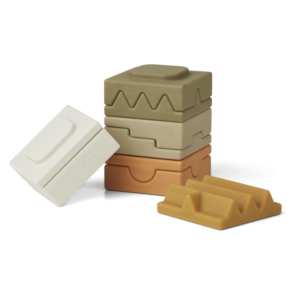 Stapeltorn Morgan, Khaki Multi Mix