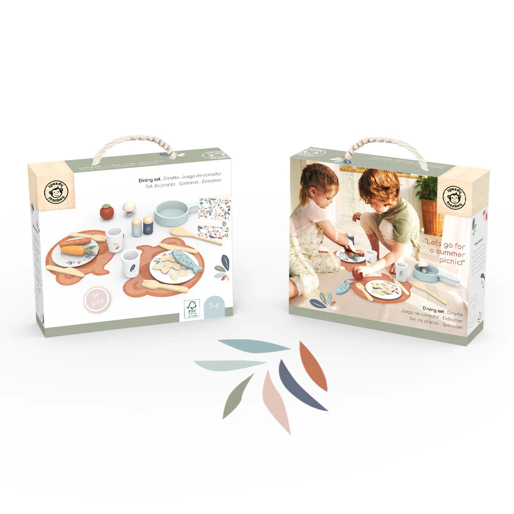 Middags-set, 19 Delar - Speedy Monkey