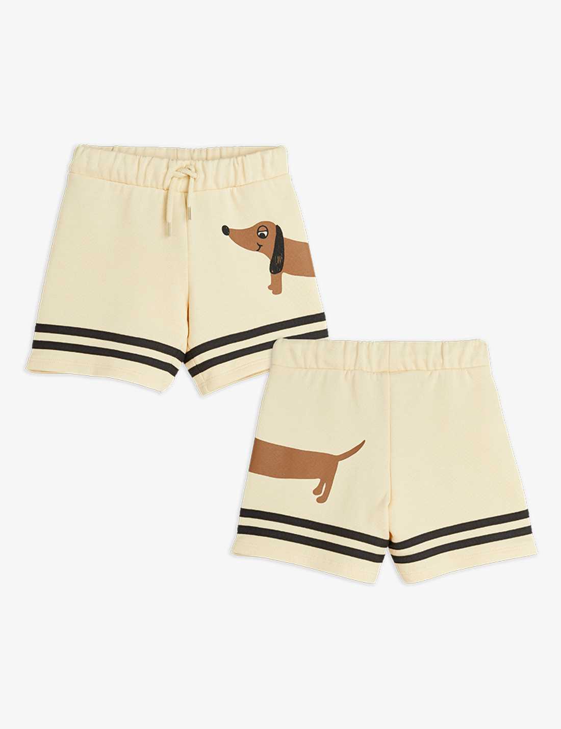 Dog SP Striped Sweatshorts, Beige