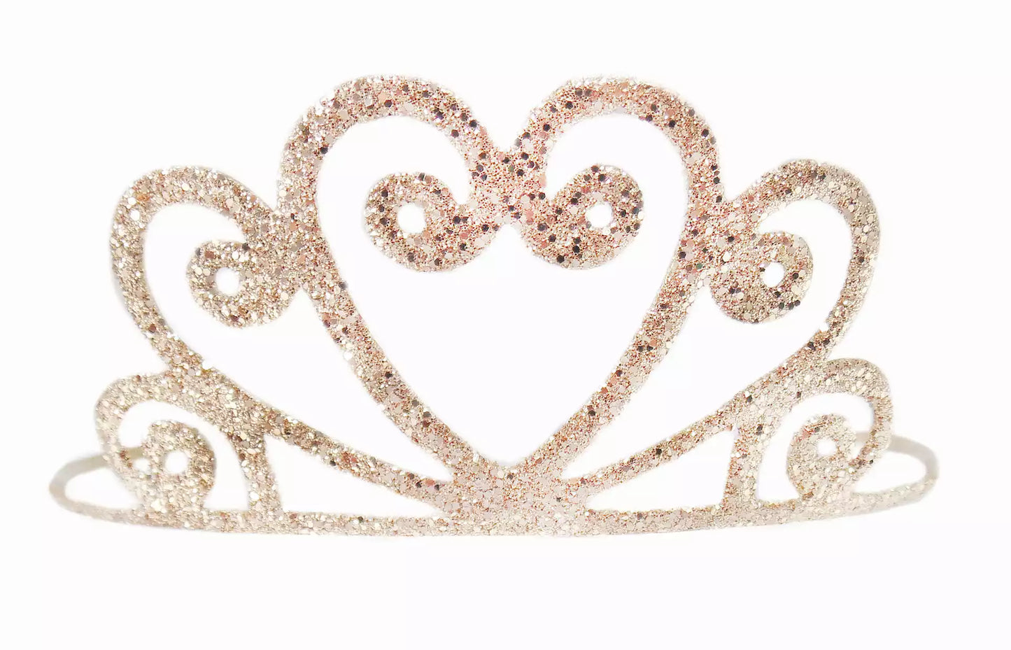 Gold Glitter Tiara