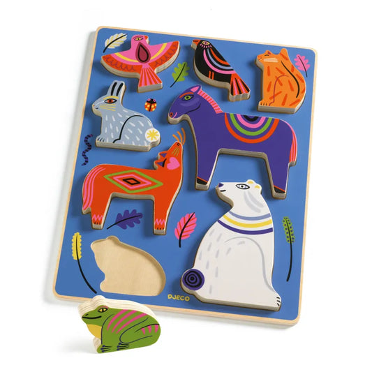 Pussel, Nora & Co - Djeco