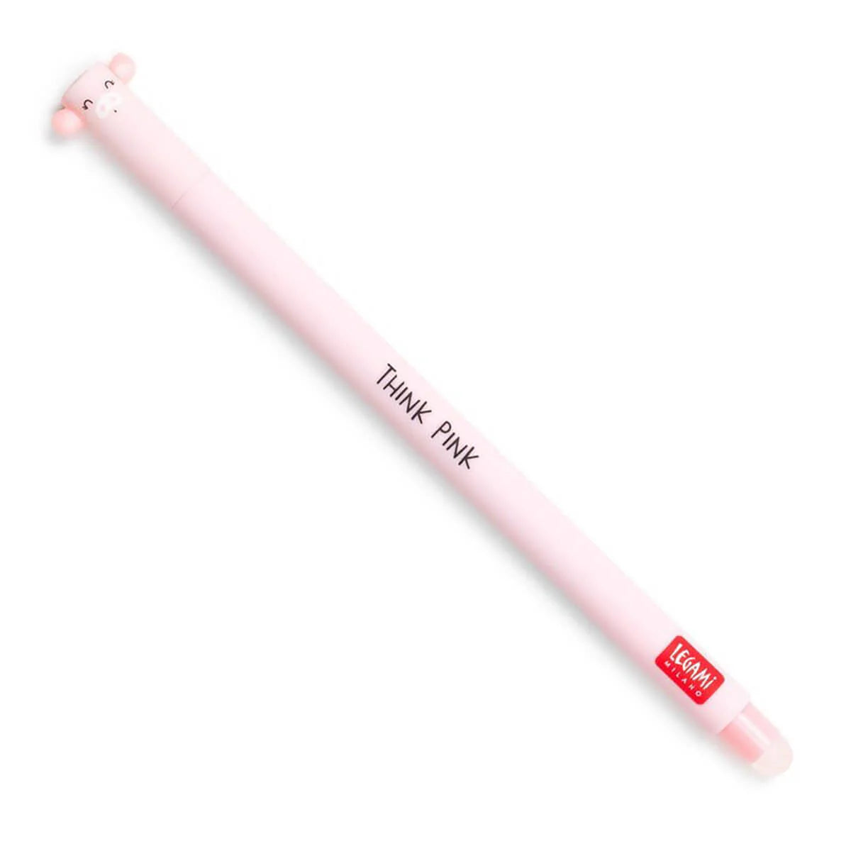 Erasable Gel Pen Piggy, Rosa