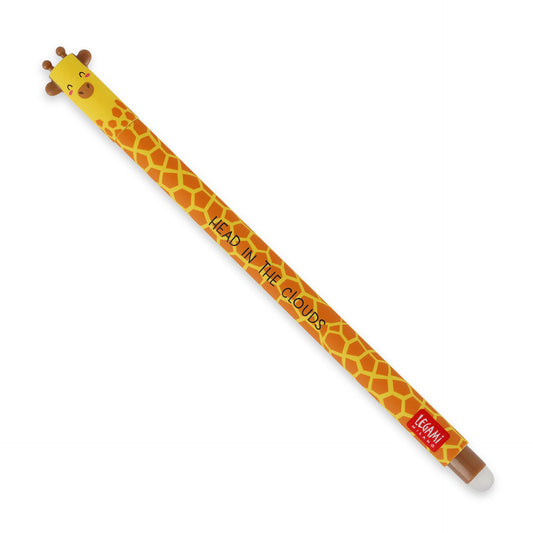 Erasable Gel Pen Giraffe, Svart