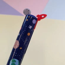 Click & Clack, Space Escape, Blå/Röd - Legami