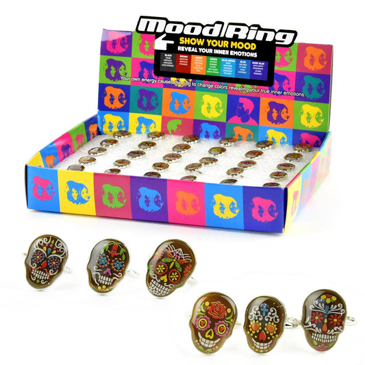 Humörring, Ring Mood, Skull - Robetoy