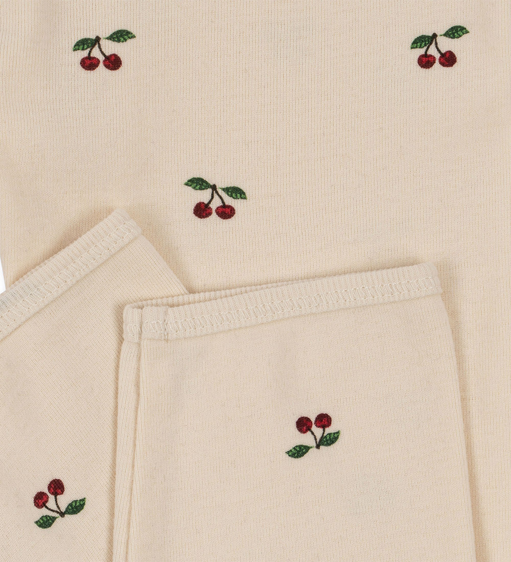 Classic Pants, New Born 0-1 mån Cherry - Konges Slöjd
