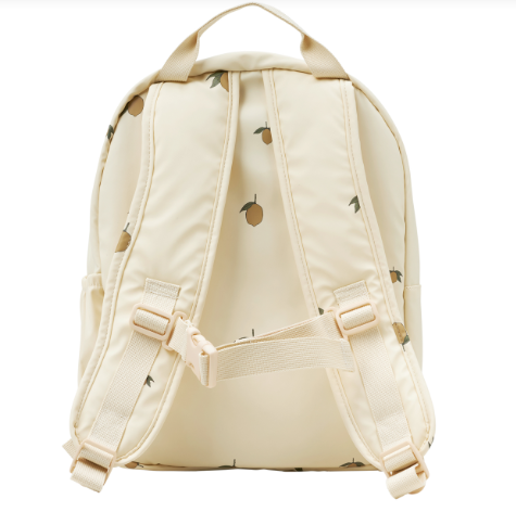 Rainy Kids Backpack/Ryggsäck, Junior Lemon - Konges Slöjd