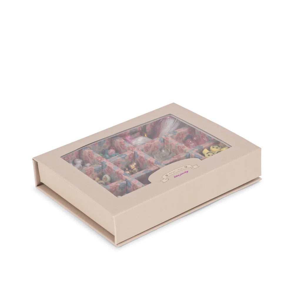 ABC Jewellery Set/Pärlset Halsband & Armband - Konges Slöjd