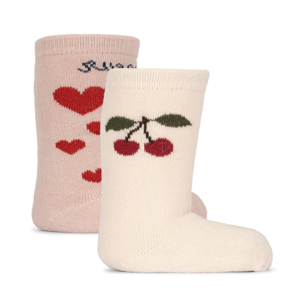 Strumpor, Jacquardstickade/Bon Coeur - Konges Slöjd