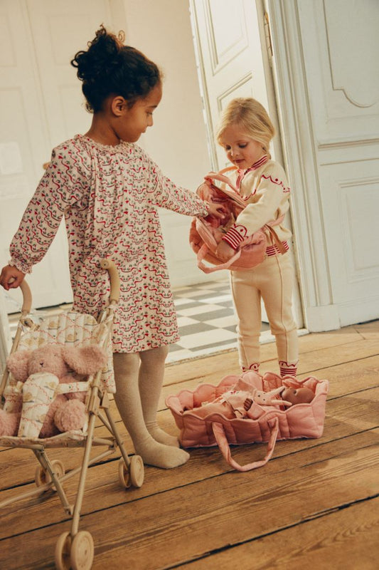Chleo Dress GOTS, Esta Rouge - Konges Slöjd