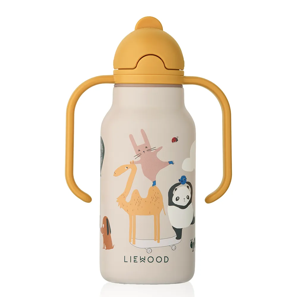 Vattenflaska 250 ml, Kimmie, Around the world/Sandy - Liewood