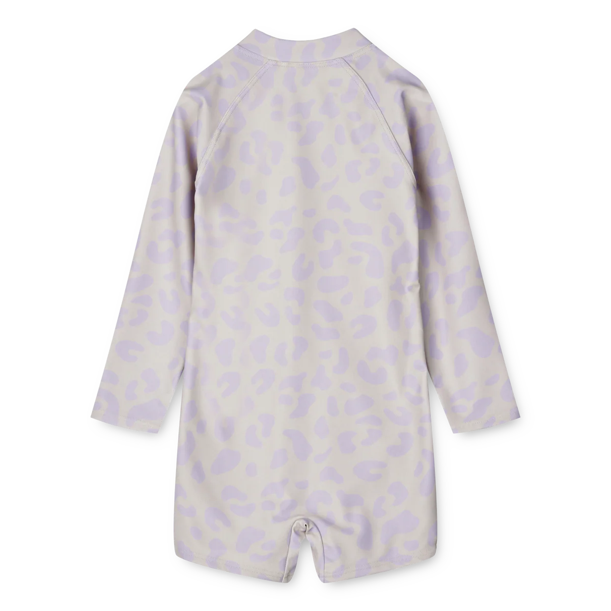 Max Printed Långärmad Baddräkt, Leo / Misty Lilac - Liewood