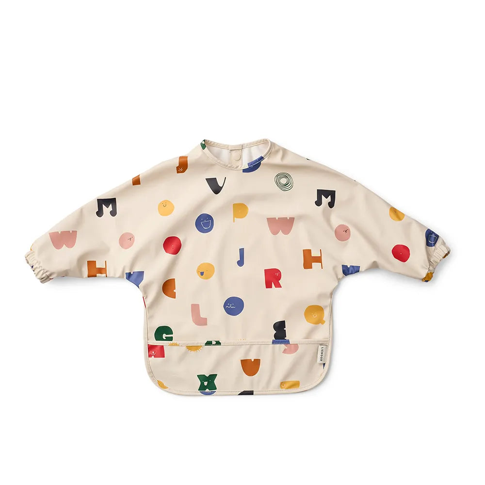 Haklapp, Merle Printed Cape Bib, Characters/Sandy - Liewood