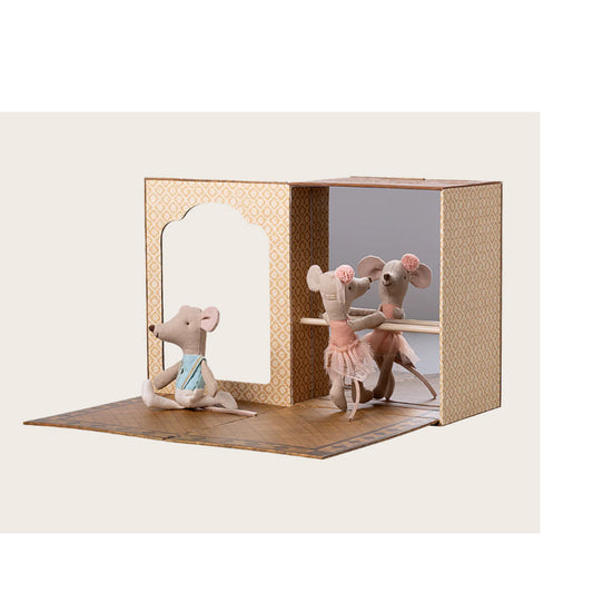 Balett Studio, Lillebror och Lillasyster Mus - Maileg