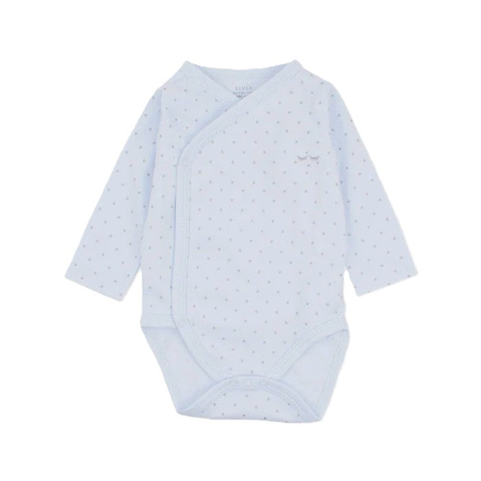 Body Baby, Saturday Crossed, Blå/Silver Prickar - Livly